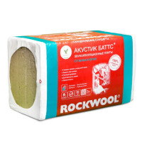 Звукопоглощающие плиты Rockwool Акустик Баттс 1000х600х50 мм